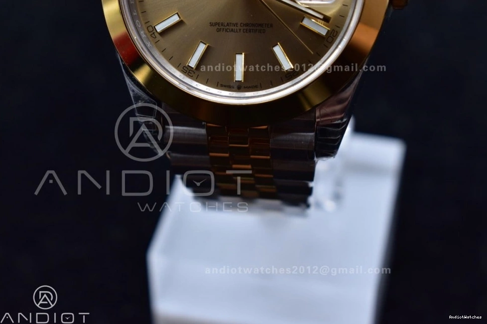 Jubilee Edition Bracelet Steel 126331 904L 1:1 Yellow 41 SS Flexible Gold On 396 DateJust Best VS VSF YG Dial 0318